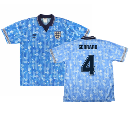 England 1990-92 Third (M) (Excellent) (Gerrard 4)