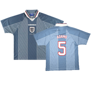 England 1995-97 Away (XL) (Mint) (Adams 5)