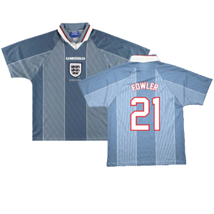 England 1995-97 Away (XL) (Mint) (Fowler 21)