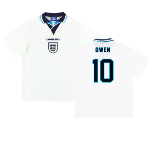 England 1995-97 Home Shirt (XL) (OWEN 10) (Excellent)