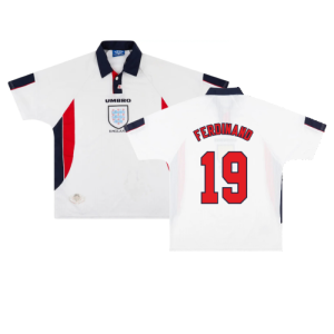 England 1997-99 Home (Very Good) (FERDINAND 19)