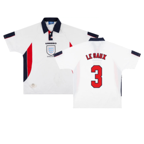 England 1997-99 Home (Very Good) (LE SAUX 3)