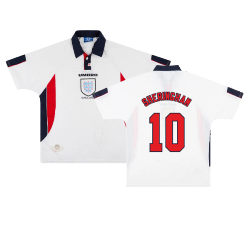 England 1997-99 Home (Very Good) (SHERINGHAM 10)