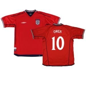England 2002-04 Away Shirt (M) (Very Good) (OWEN 10) England 2002-04 Away Shirt (M) (Very Good) (OWEN 10)