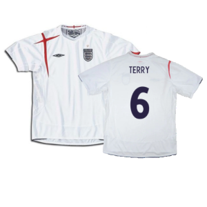 England 2005-2007 Home Shirt (Excellent) (TERRY 6) England 2005-2007 Home Shirt (Excellent) (TERRY 6)