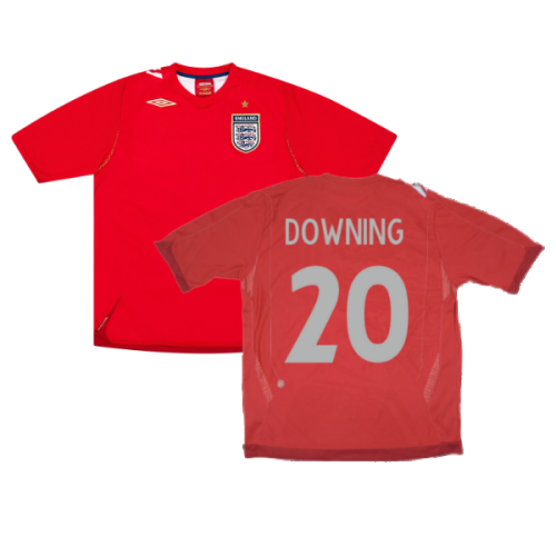 England 2006-08 Away Shirt (S) (Very Good) (DOWNING 20)