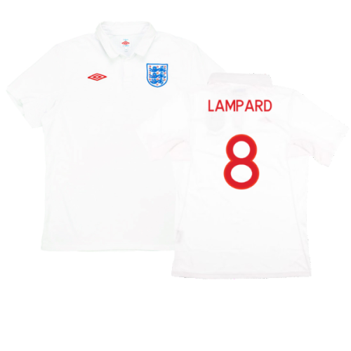 England 2009-10 Home (S) (Good) (Lampard 8)