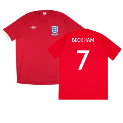 England 2010-11 Away (XL) (Excellent) (BECKHAM 7)