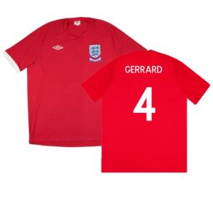 England 2010-11 Away (XL) (Excellent) (GERRARD 4)