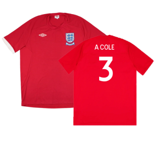 England 2010-11 Away Shirt (South Africa Badge Detail) (S) (Excellent) (A COLE 3)