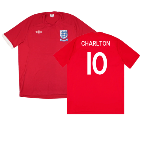 England 2010-11 Away Shirt (South Africa Badge Detail) (S) (Excellent) (Charlton 10)