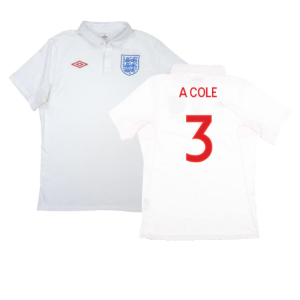 England 2010-12 Home Shirt (XL) (Good)