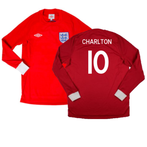 England 2010-2011 Away Shirt (3XL) (Excellent) (Charlton 10)