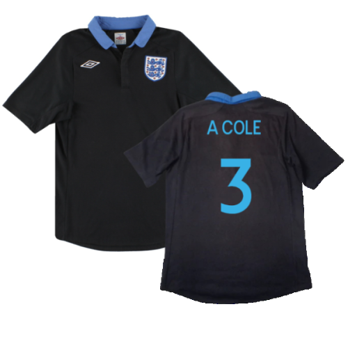 England 2011-12 Away Shirt (XL Boys) (Excellent) (A Cole 3)