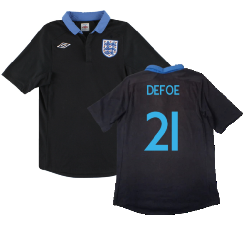 England 2011-12 Away Shirt (XL Boys) (Excellent) (Defoe 21)