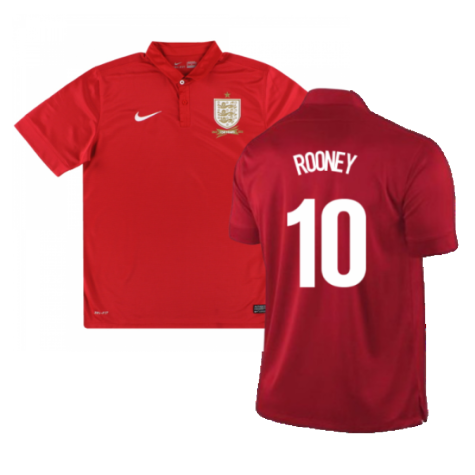 England 2013-14 Away Shirt (XL Boys) (Excellent) (ROONEY 10)