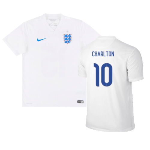 England 2014-15 Home (M) (Very Good) (CHARLTON 10)