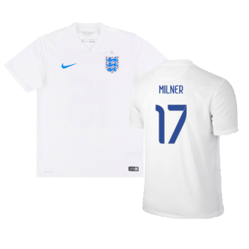 England 2014-15 Home (M) (Very Good) (MILNER 17)