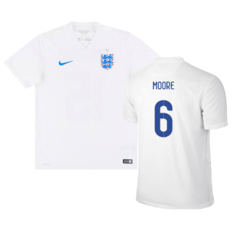 England 2014-15 Home (M) (Very Good) (MOORE 6)