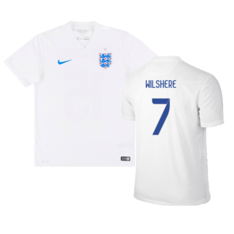 England 2014-15 Home (M) (Very Good) (WILSHERE 7)