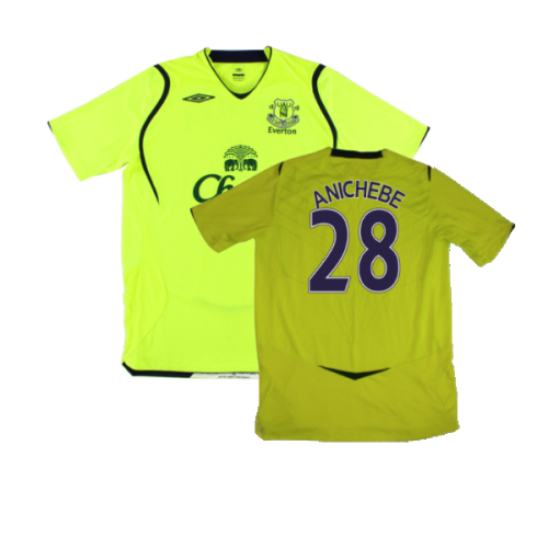 Everton 2008-09 Third Shirt (Excellent) (Anichebe 28)