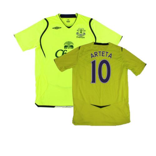 Everton 2008-09 Third Shirt (Excellent) (Arteta 10)