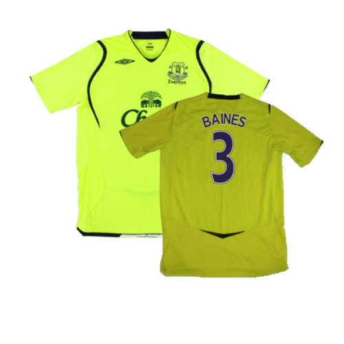 Everton 2008-09 Third Shirt (Excellent) (Baines 3)