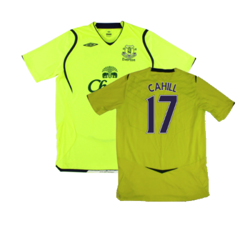 Everton 2008-09 Third Shirt (Excellent) (Cahill 17)