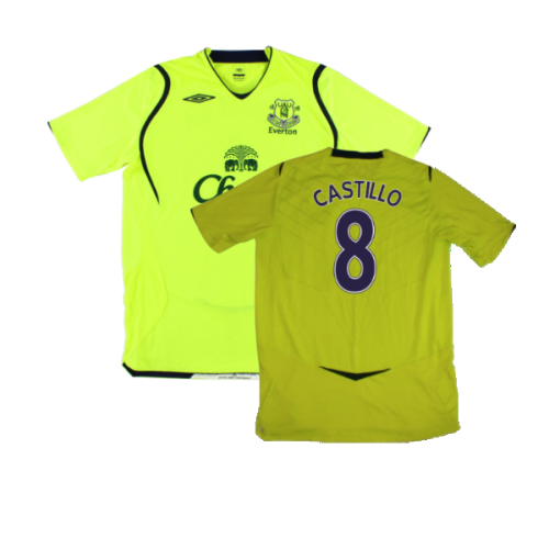 Everton 2008-09 Third Shirt (Excellent) (Castillo 8)