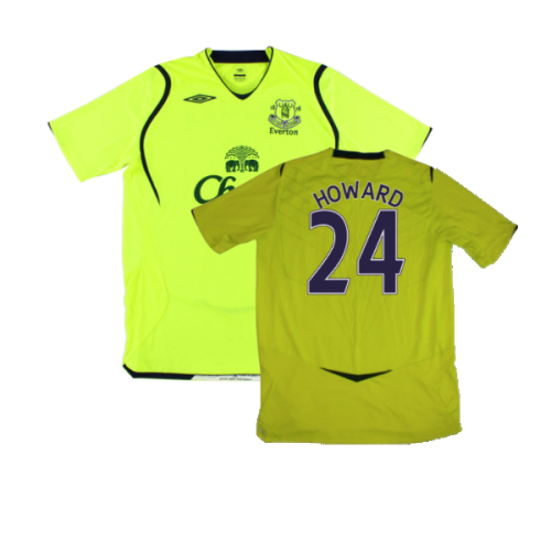 Everton 2008-09 Third Shirt (Excellent) (Howard 24)