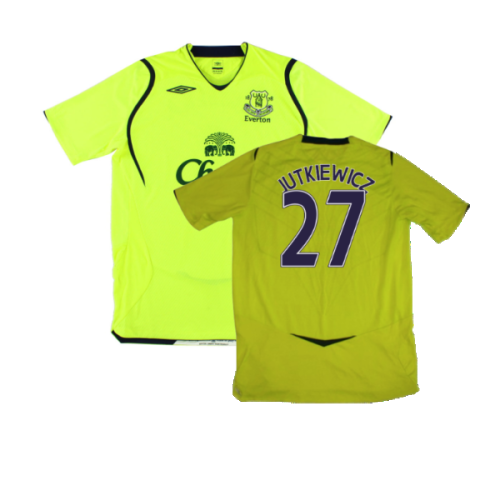 Everton 2008-09 Third Shirt (Excellent) (Jutkiewicz 27)