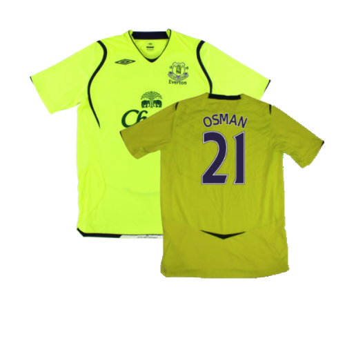 Everton 2008-09 Third Shirt (Excellent) (Osman 21)