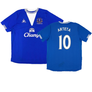 Everton 2009-10 Home (Very Good) (Arteta 10)