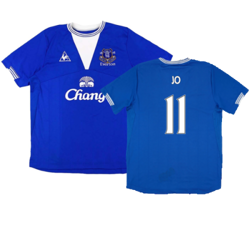 Everton 2009-10 Home Shirt (Good) (Jo 11)