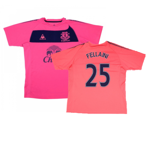 Everton 2010-11 Away Shirt (3XL) (Fair) (Fellaini 25)