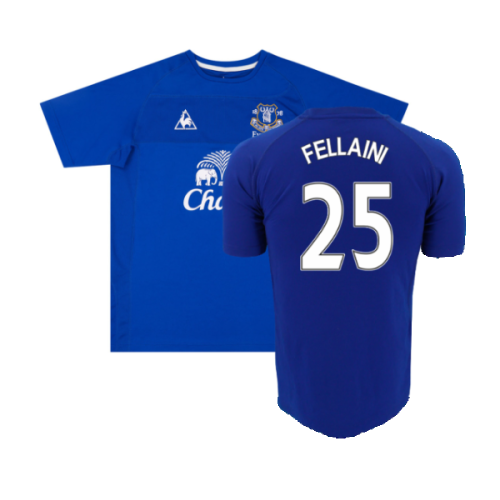 Everton 2010-11 Home Shirt (XL) (Excellent) (Fellaini 25)