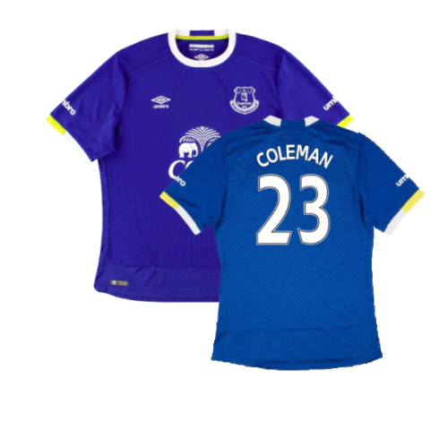 Everton 2016-17 Home Shirt (2XL) (Mint) (COLEMAN 23)