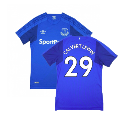 Everton 2017-18 Home Shirt (Excellent) (Calvert Lewin 29)