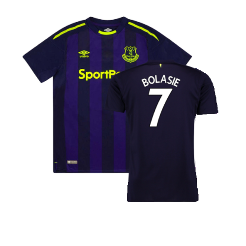 Everton 2017-18 Third (L) (Excellent) (Bolasie 7)