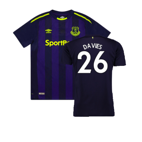 Everton 2017-18 Third (L) (Excellent) (Davies 26)