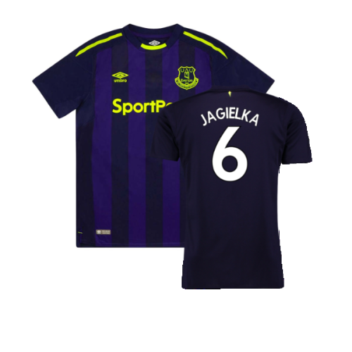 Everton 2017-18 Third (L) (Excellent) (Jagielka 6)