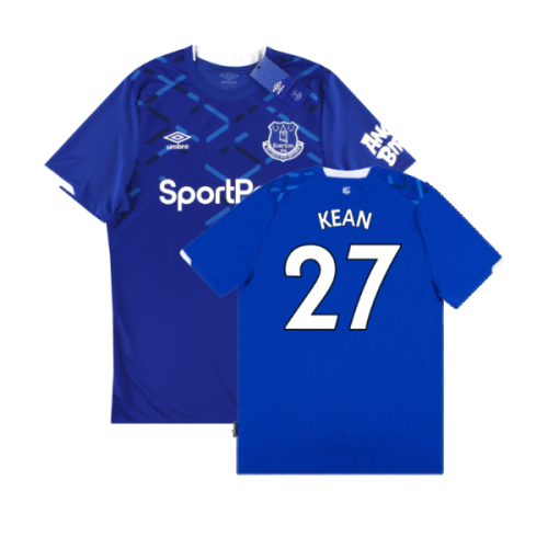 Everton 2019-20 Home Shirt (M) (Excellent) (Kean 27)