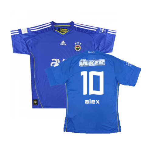 Fenerbahce 2010-11 Third Shirt (Excellent) (Alex 10)