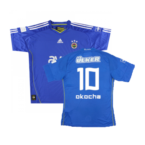 Fenerbahce 2010-11 Third Shirt (Excellent) (Okocha 10)