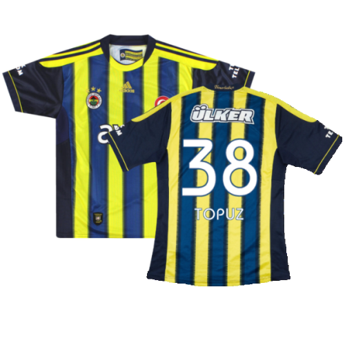 Fenerbahce 2011-12 Home Shirt (M) (Very Good) (Topuz 38)