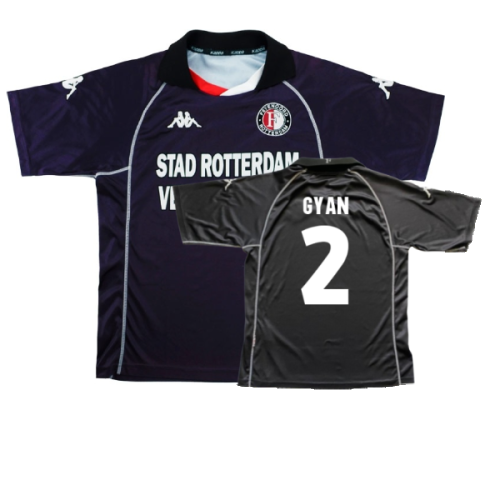 Feyenoord 2001-02 Third Shirt (XL) (Very Good) (Gyan 2)