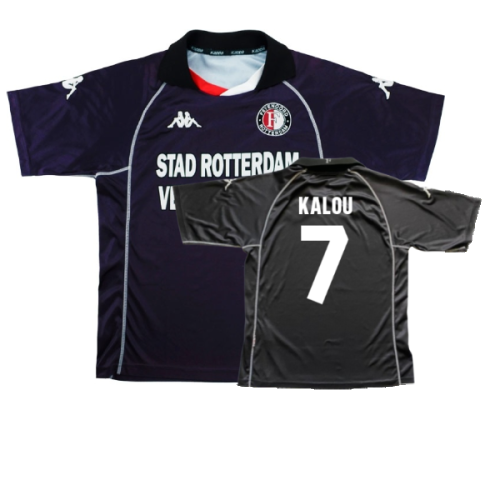 Feyenoord 2001-02 Third Shirt (XL) (Very Good) (Kalou 7)