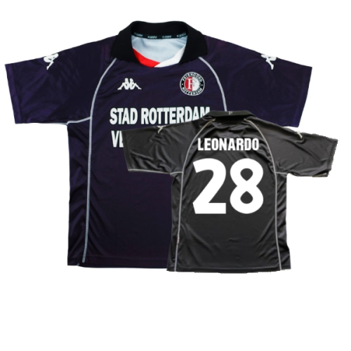 Feyenoord 2001-02 Third Shirt (XL) (Very Good) (Leonardo 28)