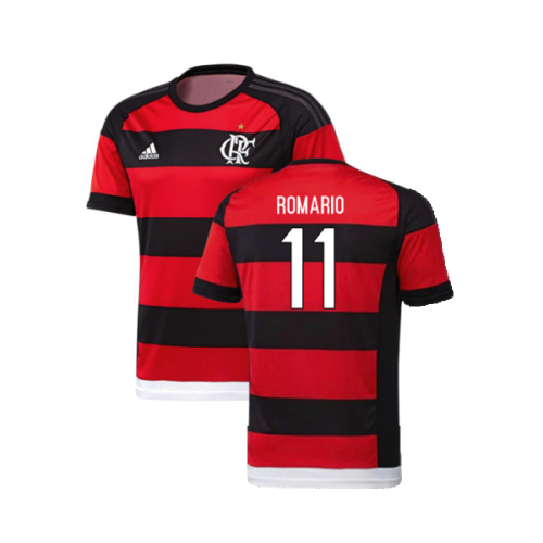 Flamengo 2015-16 Home Shirt (M) (Very Good) (Romario 11)