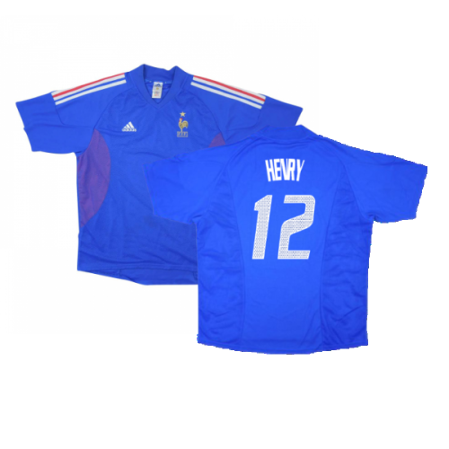 France 2002-04 Home Shirt (L) (Mint) (Henry 12)